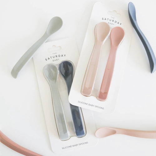 Haakaa Bendy Silicone Cutlery Set