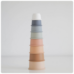 silicone STACKING cups